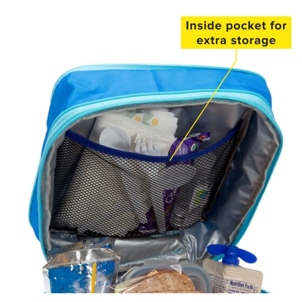 Tasty Expandable Inaulated Reusable Cloth Lunchbag - Picture 6 of 7